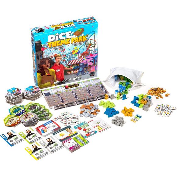 Dice Theme Park Board Game - Picture 3 of 4